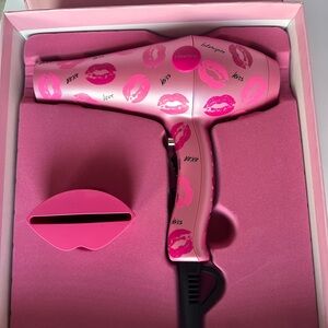 New - Pink Hair Dryer with Lip Print. Blowpro Kiss Edition
